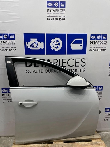 ✅Porte avant droite OPEL INSIGNIA 2012 2.0  (SANS MIROIRE RÉTROVISEUR) 13274119