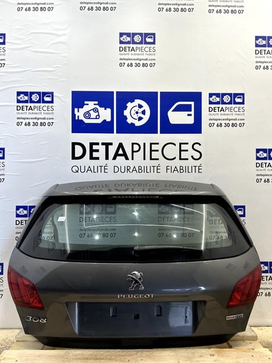 ✅MALLE / HAYON ARRIERE PEUGEOT 308 2016  R: 1610669880 L: 39730224