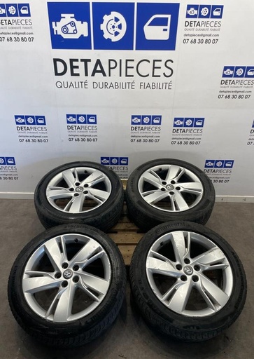 ✅4 JANTES OPEL ASTRA J 215/50R17 5X105 7JX17 ET42 13367271 56,6 mm