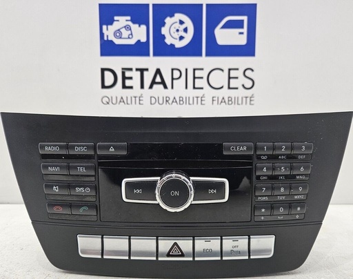 ✅AUTORADIO CD MERCEDES BENZ C220 2013 W204 phase2 R: A2049013503 L: 80056644