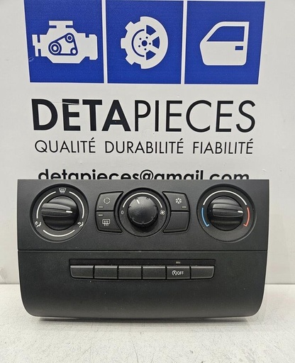✅PANNEAU DE COMMANDE CHAUFFAGE BMW 120D ES 2008 E82 9168116 64119168116 54861554