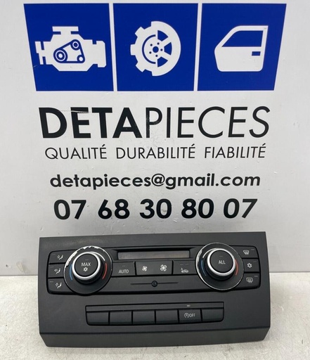 ✅PANNEAU DE COMMANDE CHAUFFAGE BMW 318D E91 2010 64119221853 87183934