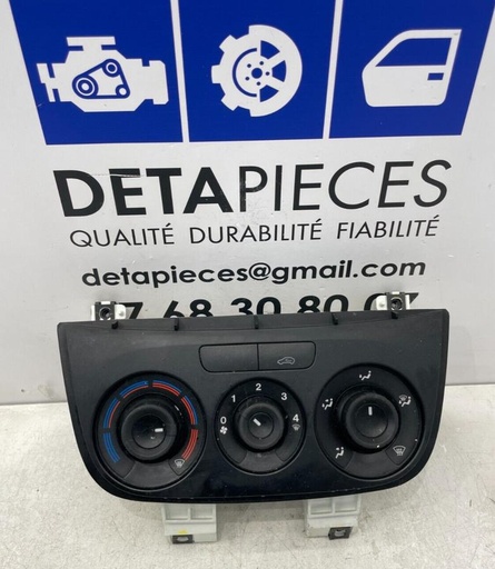 ✅PANNEAU DE COMMANDE CHAUFFAGE FIAT DOBLO 2015 735498666 85445234