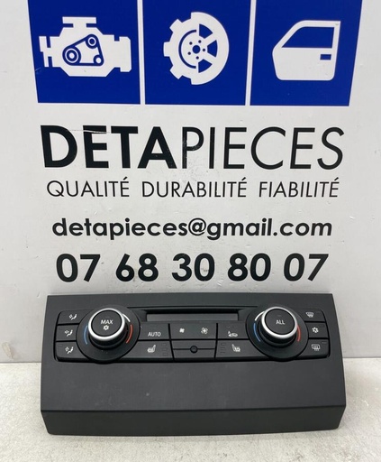 ✅PANNEAU DE COMMANDE CHAUFFAGE BMW 318D E90 2011 64119250393 53430697 87581205