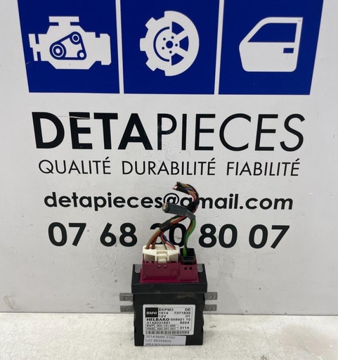 ✅Relais pompe à carburant BMW 316D F31 2014 7371832 55892110 000131000 88394805