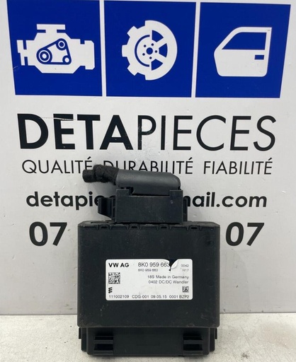 ✅Boitier gestion tension AUDI A5 S 8T3 2015 8K0959663 111002109 86468424
