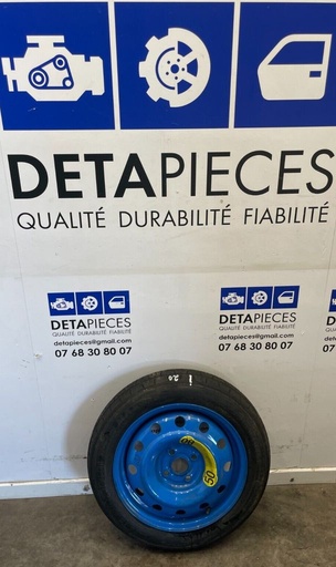 ✅Roue de secours HYUNDAI I20 2016 125/80R15 95M 4x100x54 3.5Jx15H2 ET30 86973544