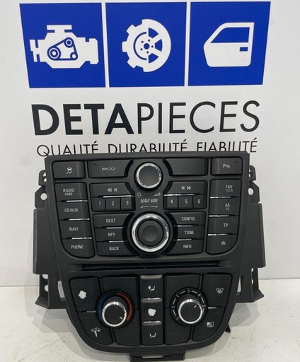 ✅SYSTÈME AUDIO/COMMANDE CHAUFFAGE OPEL ASTRA 13435154 13360093 28395666 84798994