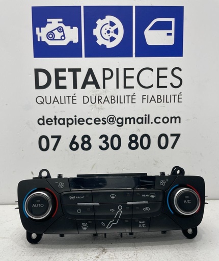 ✅PANNEAU DE COMMANDE CHAUFFAGE POUR FORD FOCUS III 2016 F1ET18C612 299178