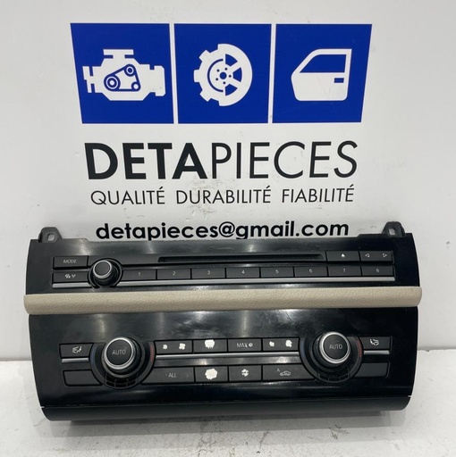 ✅PANNEAU DE COMMANDE CHAUFFAGE POUR BMW 525D F10 2010 16046610 9233633 155115