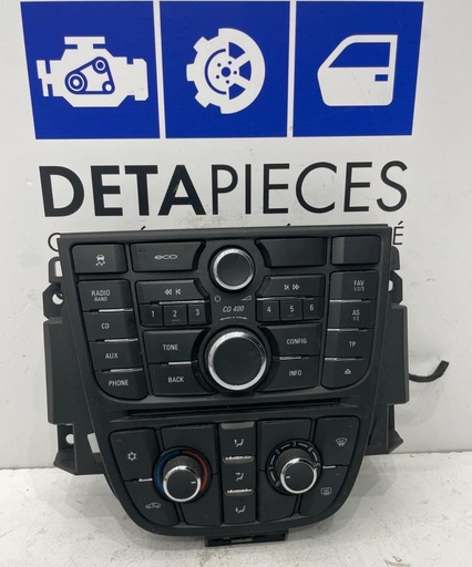 ✅PANNEAU DE COMMANDE CHAUFFAGE POUR OPEL ASTRA J 2014 28299889 13360091 50520115