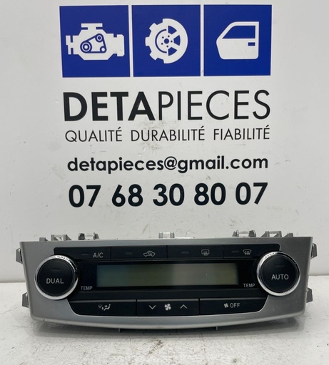 ✅PANNEAU DE COMMANDE CHAUFFAGE TOYOTA AVENSIS 2015 III Wagon 5590005470 47730325