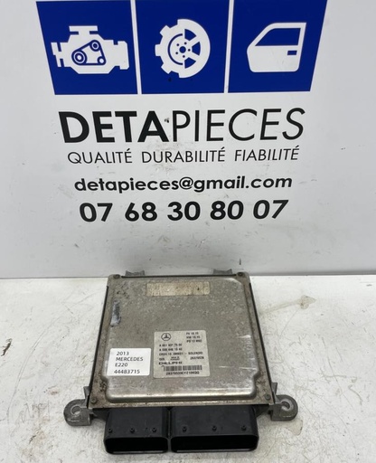 ✅ECU CALCULATEUR MOTEUR MERCEDES BENZ E220 C207 phase1 2.2D A0064461540 44483715
