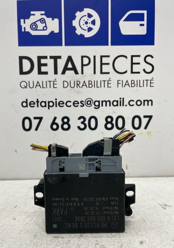✅Module PDC aide au stationnement MERCEDES BENZ C220 2015 A0009003806 49025995