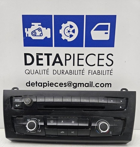 ✅ PANNEAU DE COMMANDE CHAUFFAGE BMW 116D 2014 F20  64119207197 17313810 70937804