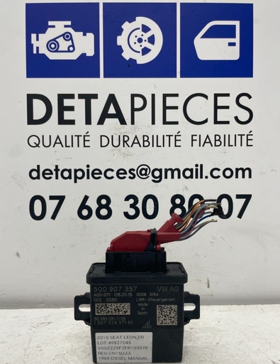 ✅Unité de commande des phares SEAT LEON FR III 130732937101 5Q0907357 49937245