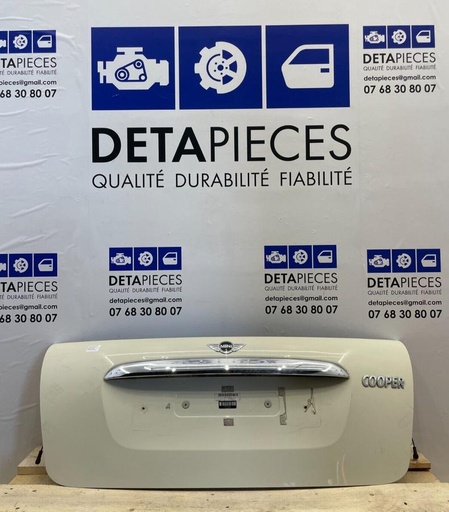 ✅MALLE / HAYON  ARRIERE MINI COOPER R57 2009  41002758392 43553974