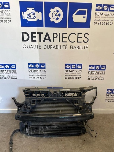 ✅FACE AVANT / RADIATEUR / VENTILATEUR SEAT IBIZA 2016 IV 61621524 6P0805588A