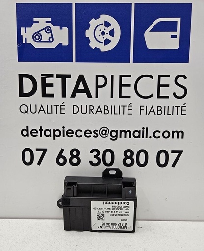 ✅Pompe à Carburant MERCEDES BENZ E220 2012 W212 63176454 A2129003408