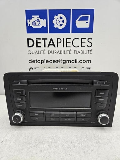 ✅AUTORADIO CD POUR AUDI A3 SE Sportback 2012 8PA 8P0035152F 7640275380 67830594
