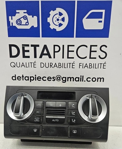 ✅ PANNEAU DE COMMANDE CHAUFFAGE AUDI A3 SE Sportback 2012 8P0820043BM 67830594