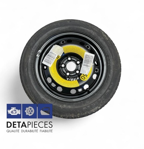 ✅Roue de secours SKODA FABIA III 2015 185/60R15 84M 5x100 6JX15 ET38 47758195