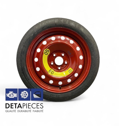 ✅Roue de secours HYUNDAI I40 2016 135/80R17 103M 5x114.3 ET45 4TX177 60394565